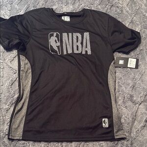 Boy Logo NBA Black and Gray T-Shirt